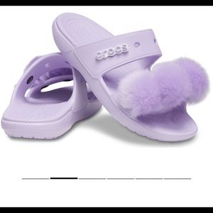 CROCS Fur Sure Sandals Unisex Fit